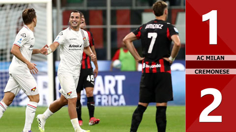 MILAN vs CREMONESE1-2
