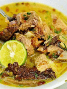Soto Kuning Khas Bogor